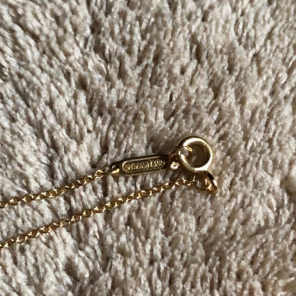 Tiffany&Co dragonfly charm and necklace gold - Picture 5 of 8